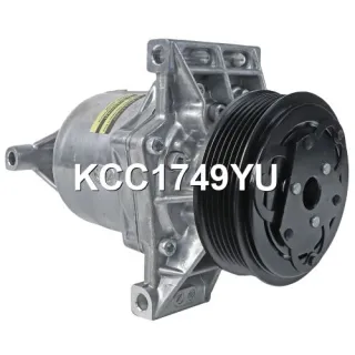 KCC1749YU,926001HC1D,926001KC1A,926001KC1B,926001KC4A,926003PU6B,926003VB1C Компрессор кондиционера Nissan Micra K13 Арт А2223172307-1, вид 1