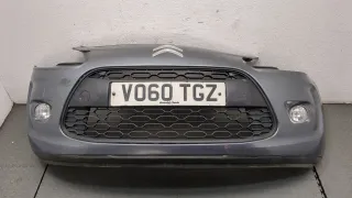 1609965980 Бампер передний серый Citroen C3 2 Арт 20267445, вид 1