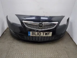 1400426,13348047 Бампер передний черный Opel Astra J Арт 20339178, вид 1