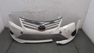 5211905919 Бампер передний белый Toyota Avensis 3 Арт 9046951, вид 1
