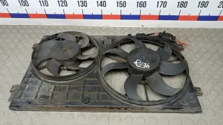 1K0959455N,  1K0959455DH, 1K0121207BB Вентилятор радиатора Volkswagen Jetta 5 Арт 4EP08KE01, вид 1