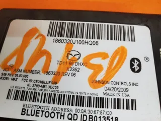 TD11-66-DHXC Блок bluetooth Mazda CX-9 1 Арт 2-292563, вид 3