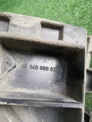 A1408850414 Кронштейн крепления бампера заднего Mercedes S W140 Арт 2-445211, вид 4
