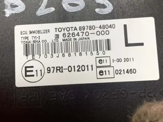 89780-48040 Блок управления сигнализации Toyota Highlander 2 Арт 2-475887, вид 3