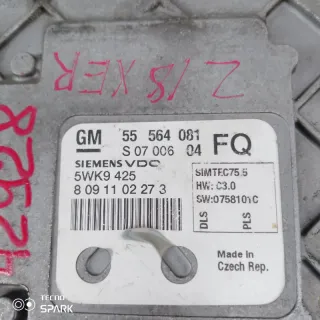 55564081 Блок управления двигателем Opel Astra H Арт 2-784698, вид 7