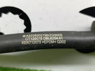 A2228302796 Трубка охлаждающей жидкости металлическая Mercedes S W222 Арт 2-869472, вид 5