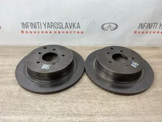 43206CA000 Диск тормозной передний Infiniti Q70 1 restailing Арт 2-967558, вид 1