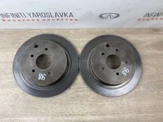 43206CA000 Диск тормозной передний Infiniti Q70 1 restailing Арт 2-967558, вид 2