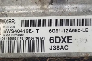 6G9112A650LE Блок управления двигателем Ford Galaxy 2 Арт AL17646038276, вид 2