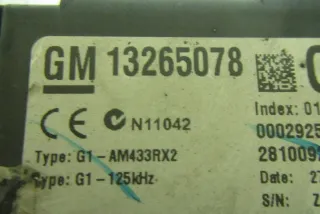 13265078 Блок управления BCM Opel Corsa D Арт AL17656992338, вид 2