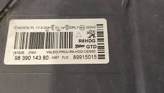 9839014380 Фара передняя (комплект) Peugeot 508 Арт AL17656513169, вид 4