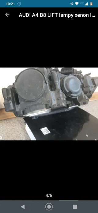 8K0941031,8K0941032 Фара передняя (комплект) Audi A4 B8 Арт AL17678961584, вид 2