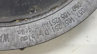 059105251AD Шкив коленвала Audi A6 C6 (S6,RS6) 3.0л TDI Арт 20452943, вид 2