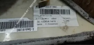 4F0867233F Обшивка стойки передней левой Audi A6 C6 (S6,RS6) Арт 00090186, вид 6