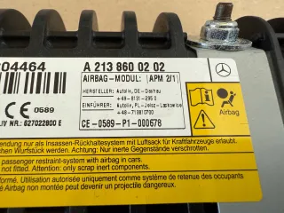 A2138600202,0 Подушка безопасности пассажира Mercedes E W213 Арт AL17355183211, вид 4