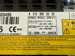 A2138600202,0 Подушка безопасности пассажира Mercedes E W213 Арт AL17355183211, вид 5